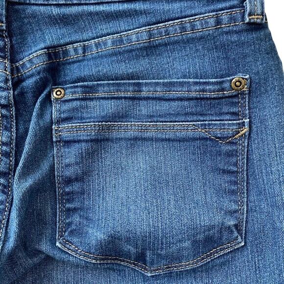 NYDJ Womens 4 Lift-Tuck Ankle Skinny Jeans Blue Mid-Rise Stretch 5-Pocket Denim - Picture 4 of 13